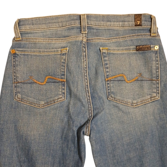 7 FOR ALL MANKIND Gwenevere Women's Skinny Jeans size 27 - Picture 6 of 8